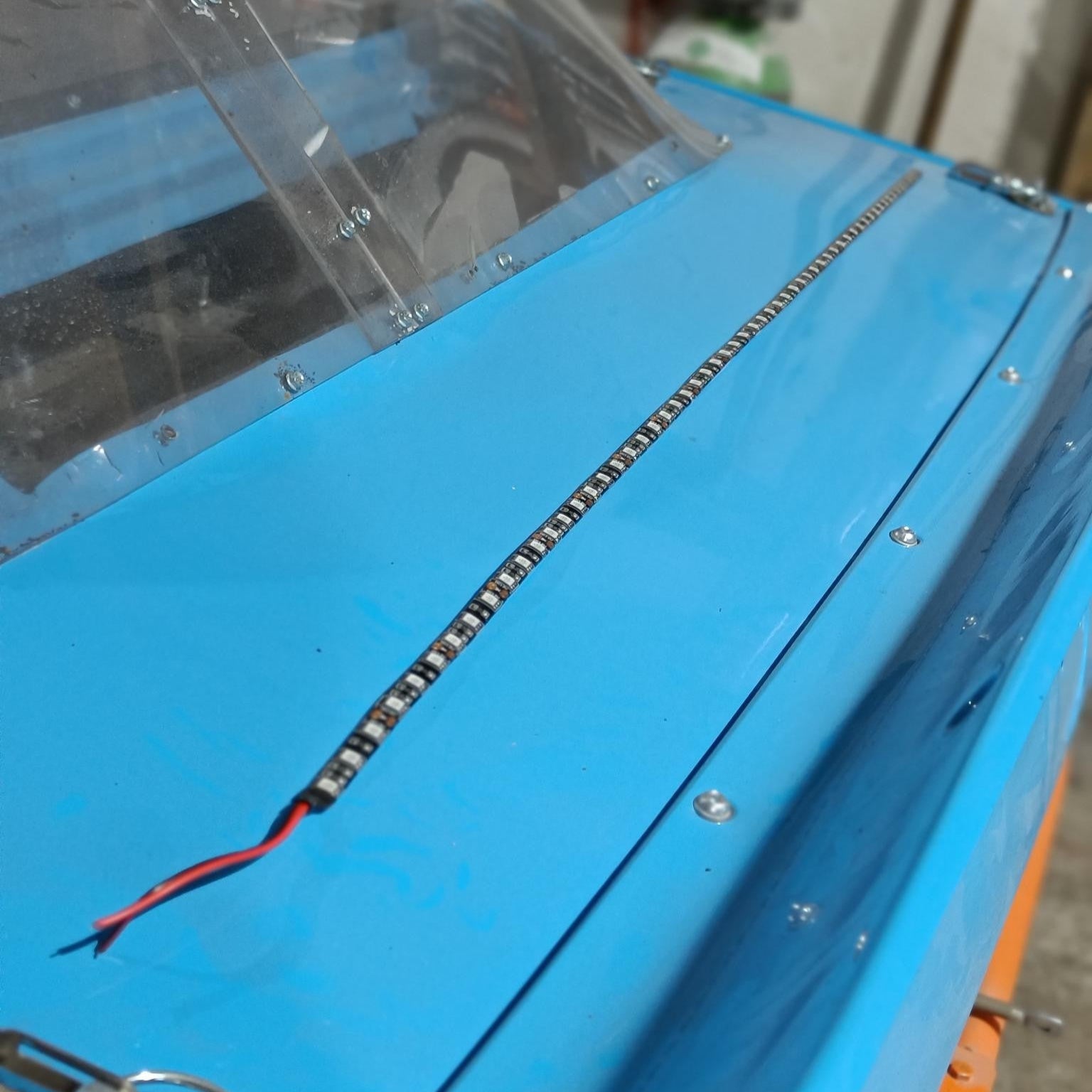 Drifting Bremselys | Rød LED stripe 100cm