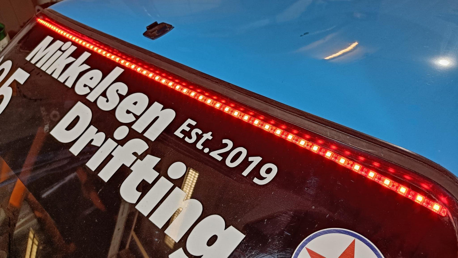 Drifting Bremselys | Rød LED stripe 100cm