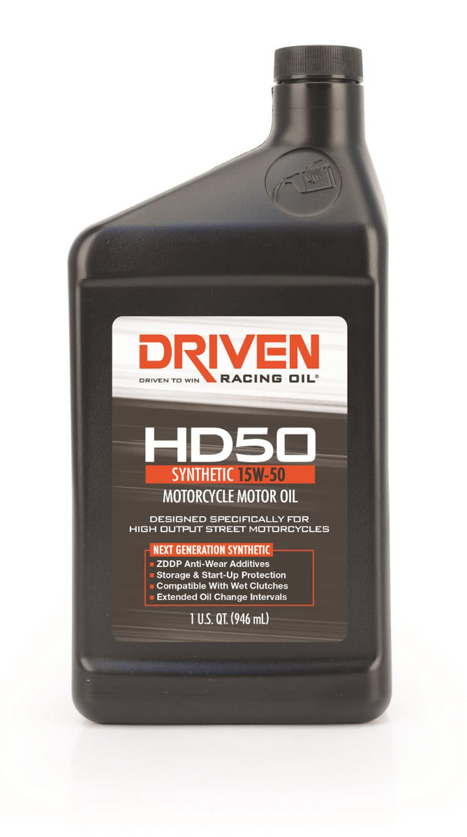 Driven HD50 15W-50 - fullsyntetisk motorsykkel olje
