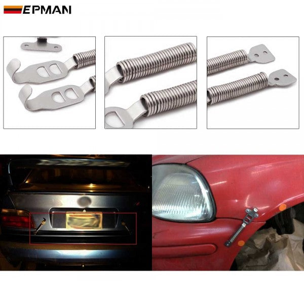 Panserlås / Baklukelås fjær-type