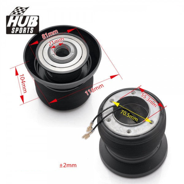 Simoni Racing, Lenkradnabe Passend Für Mercedes W201 W123 W124 W126 W140 W107 W129 R129