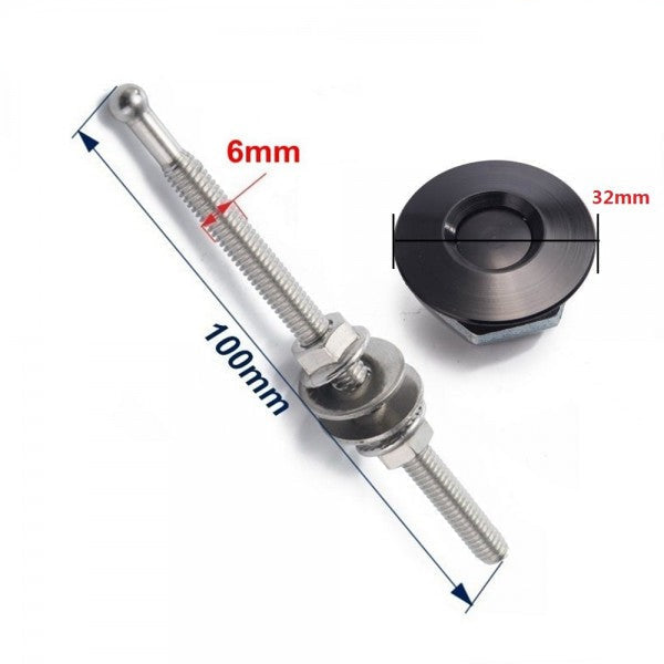 Quick Release Låsepinne Panser / Bagasje / Fangere 32mm