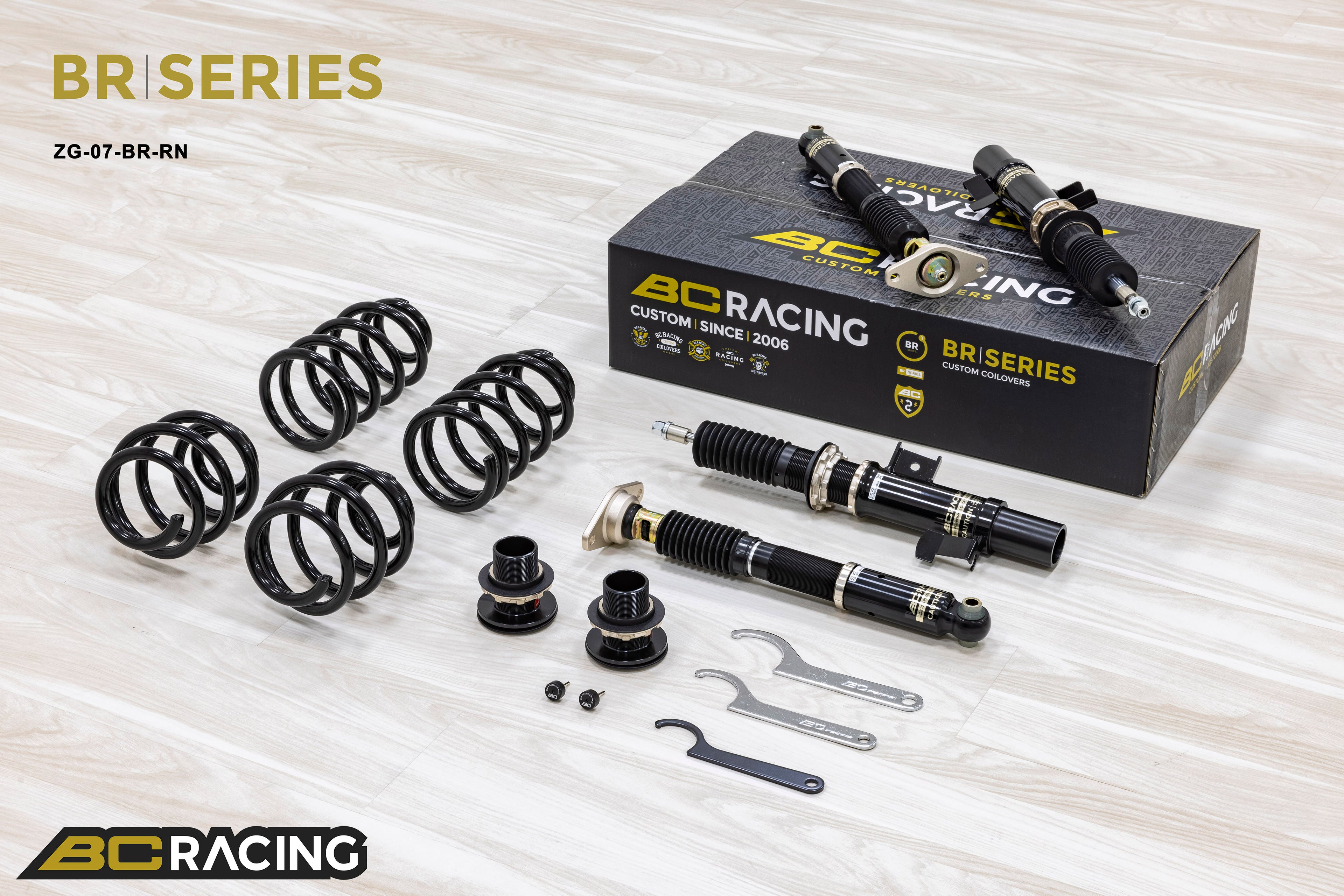 BR-Series BMW 3 SERIES E46 98-06 (Utenom M3) TRUE REAR COILOVER