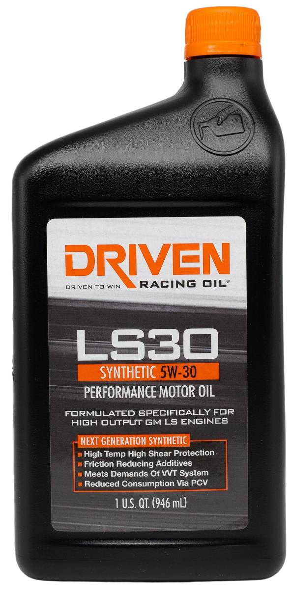 DRIVEN LS30 5W-30 Synthetic Street Performance Oil image 0