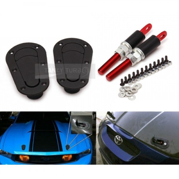 Hood Pin kit innfelt